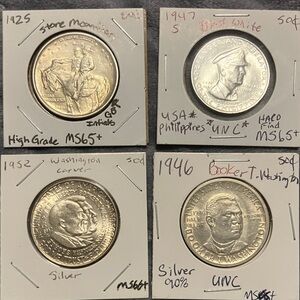 Silver Commemorative Coin Set
